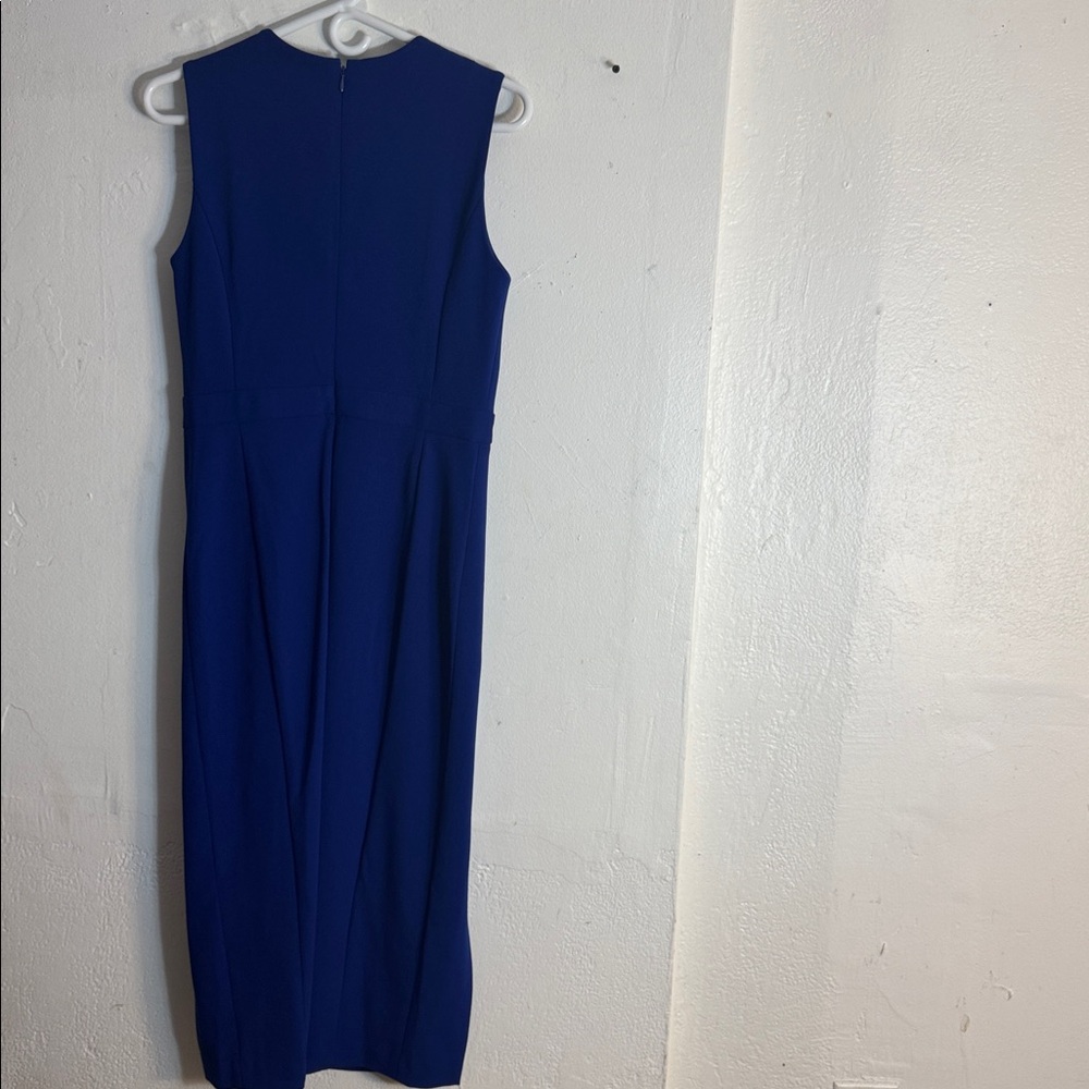 Calvin Klein Royal Blue sleeveless Dress size 4 Pre-owned - Picture 9 of 13